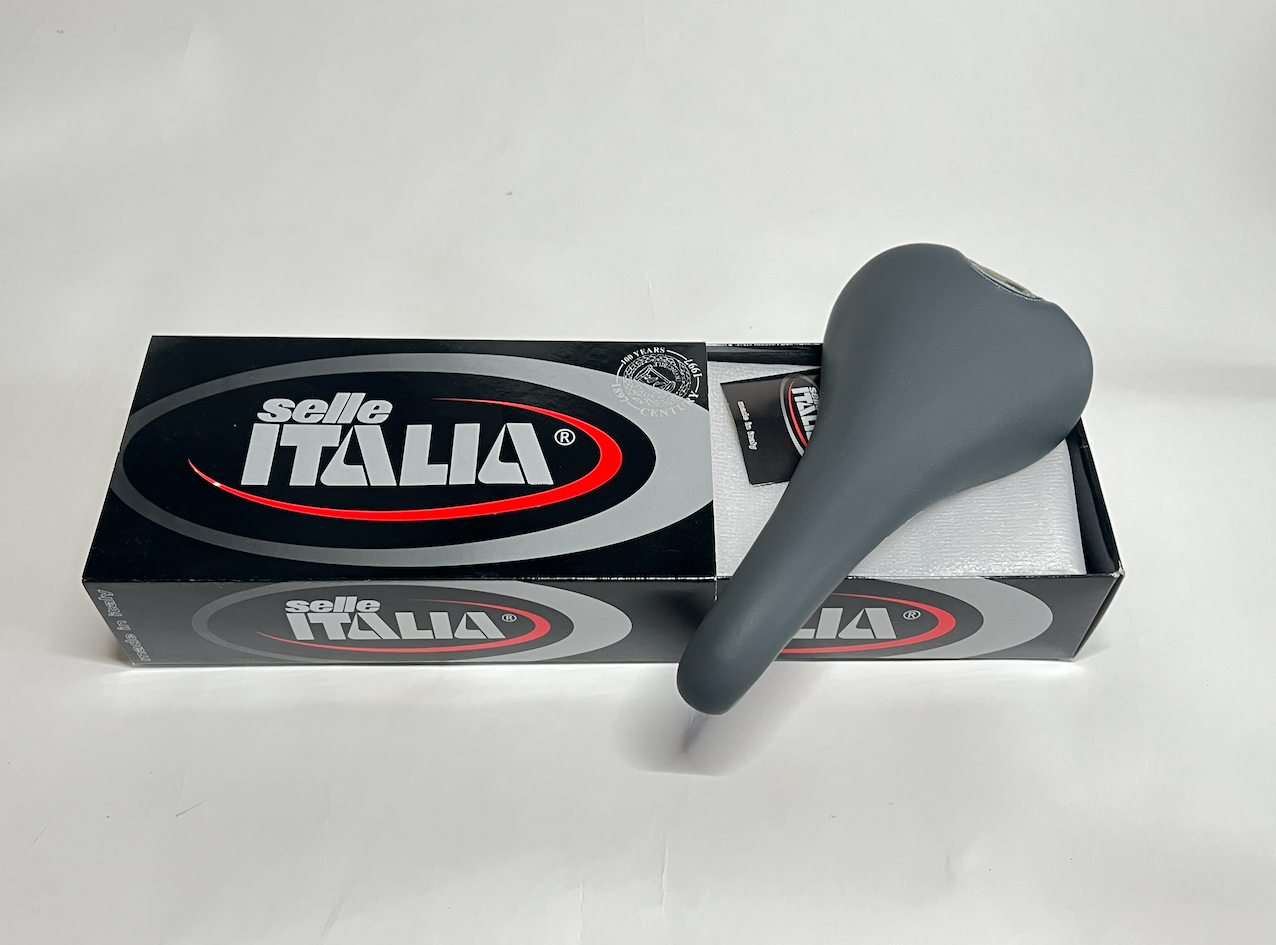 Vintage Selle Italia Flite Saddle Gray NOS