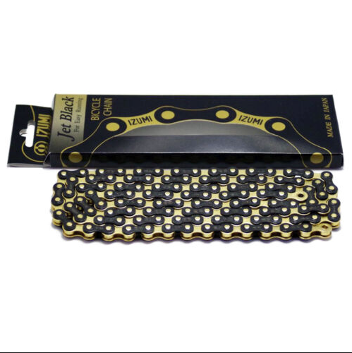 Izumi Chain 1/8" 116L Black/Gold
