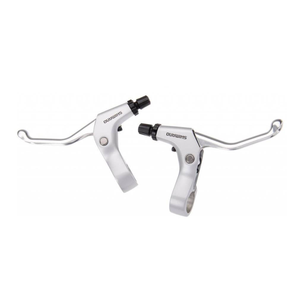 Shimano R550 Flat Bar Road Brake Lever Set, Silver