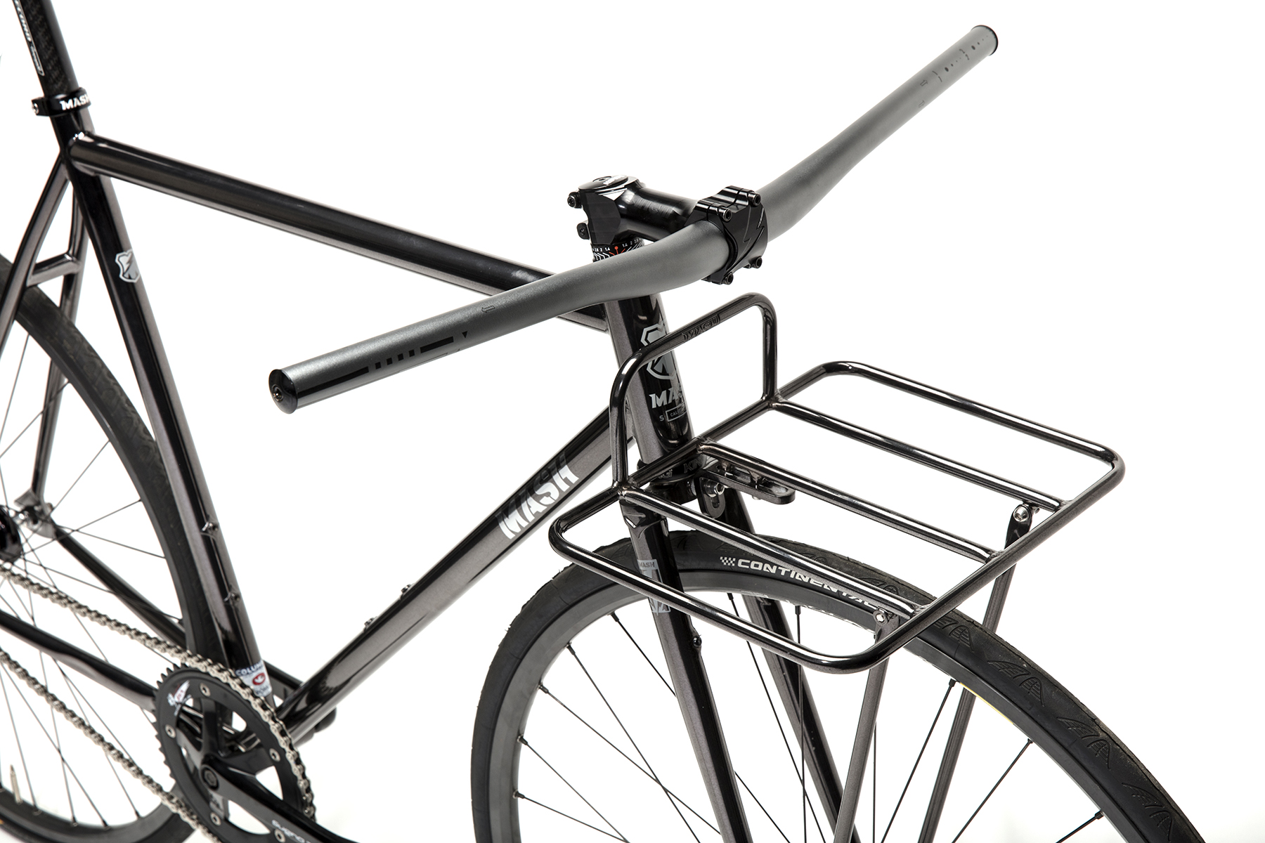 steel track bike frameset