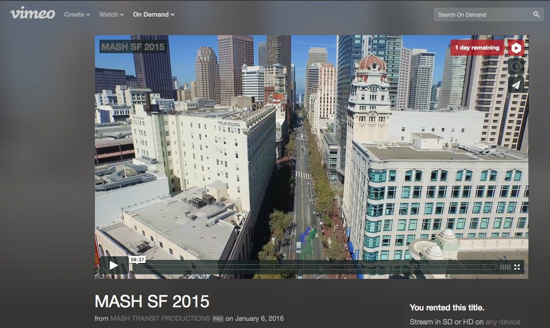 MASH 2015 VIDEO RENTAL AVAILABLE NOW