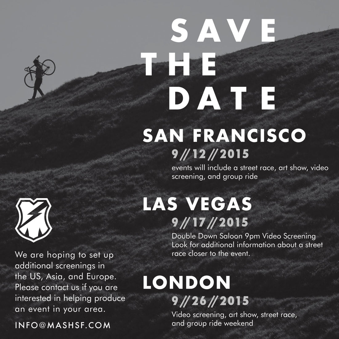 SAVE THE DATE