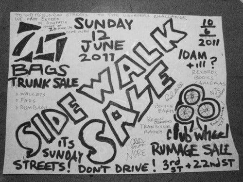 SUNDAY STREETS TOMMOROW