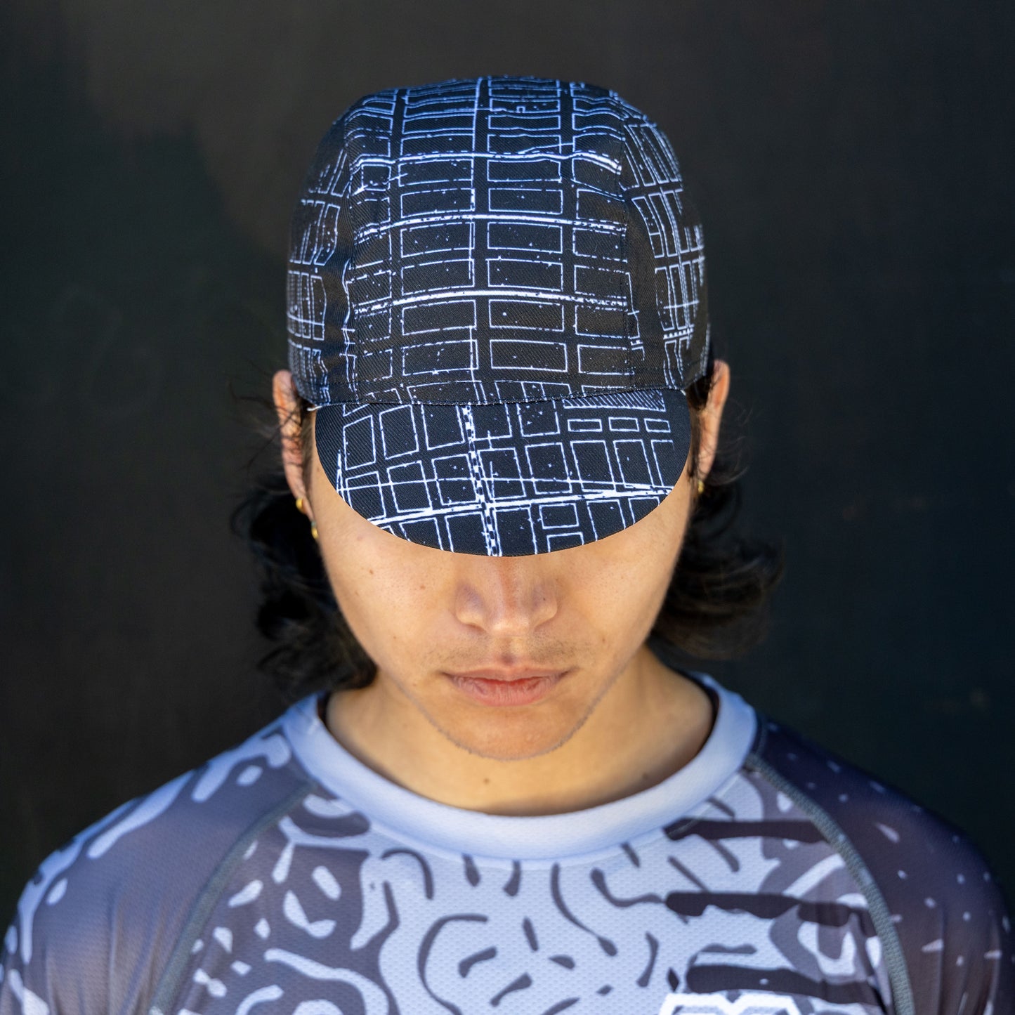 MASH Blocks Cycling Cap Black