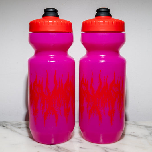 MASH Darkness 22oz Purist Bottle Pink + Red