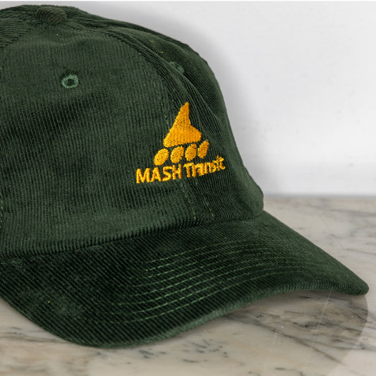 MASH STTB Hat Forest Green Micro-Cord