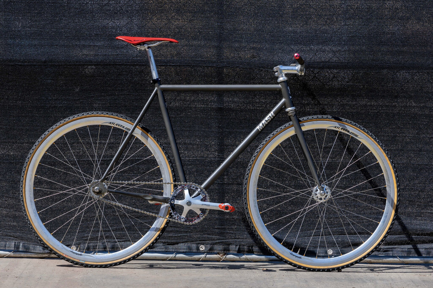 MASH Steel Frameset Matte Dark Phosphate Size 55 TT