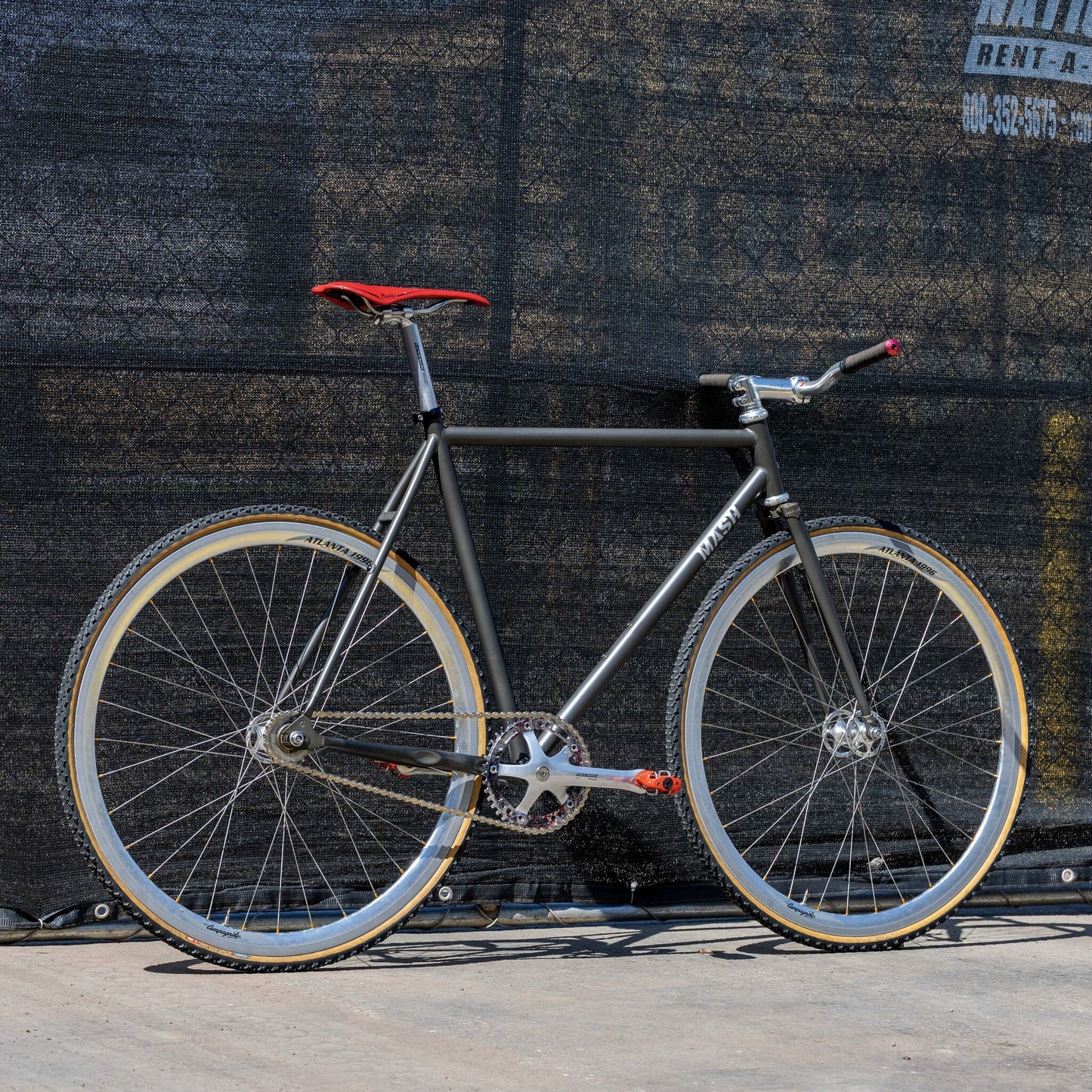 MASH Steel Frameset Matte Dark Phosphate Size 55 TT