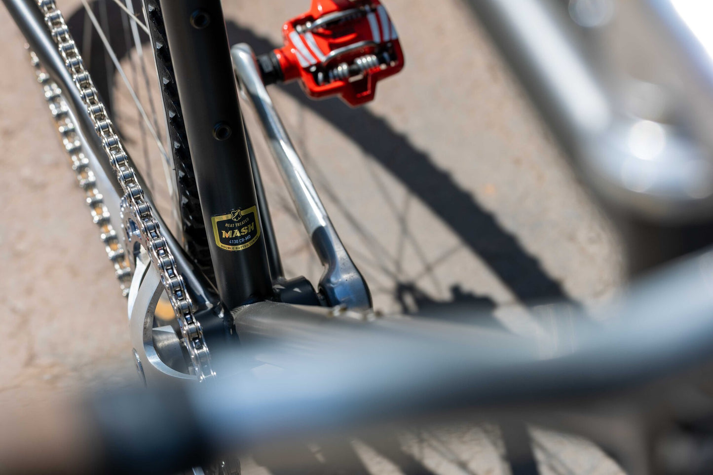 MASH Steel Frameset Matte Dark Phosphate Size 55 TT