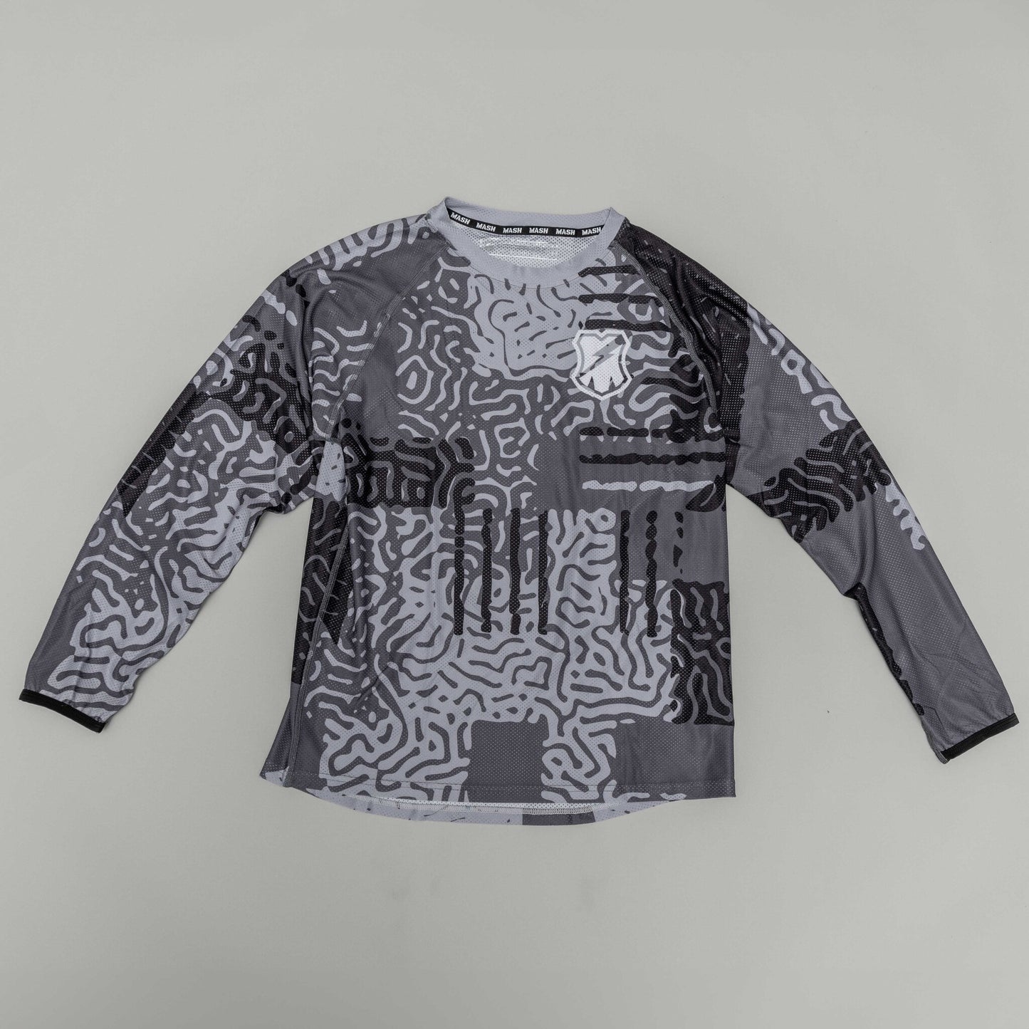 MASH Dither Camo Long Sleeve Riding Shirt