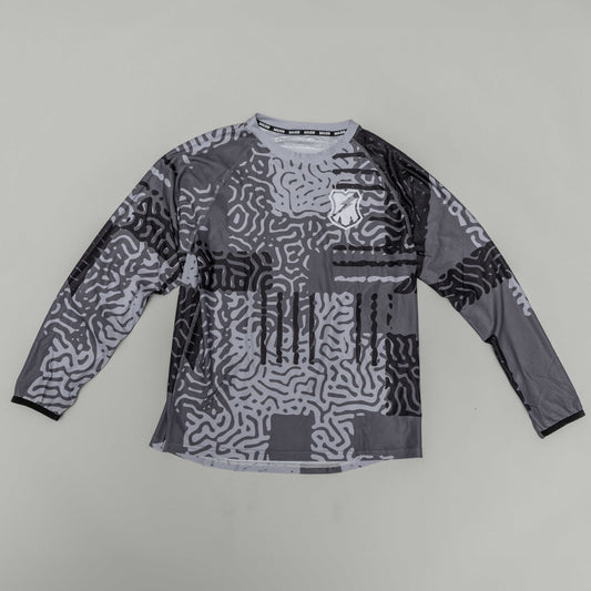 MASH Dither Camo Long Sleeve Riding Shirt