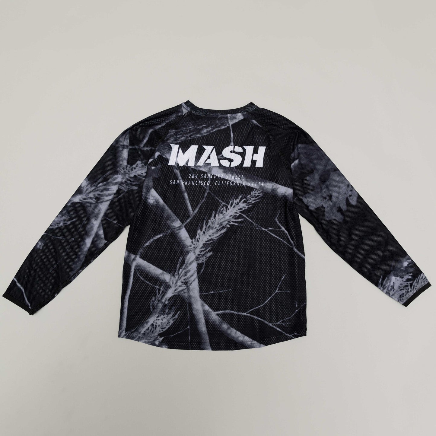 MASH Night Camo Riding Shirt B+W
