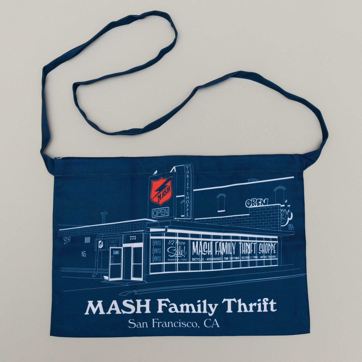 MASH Thrift Musette Bag