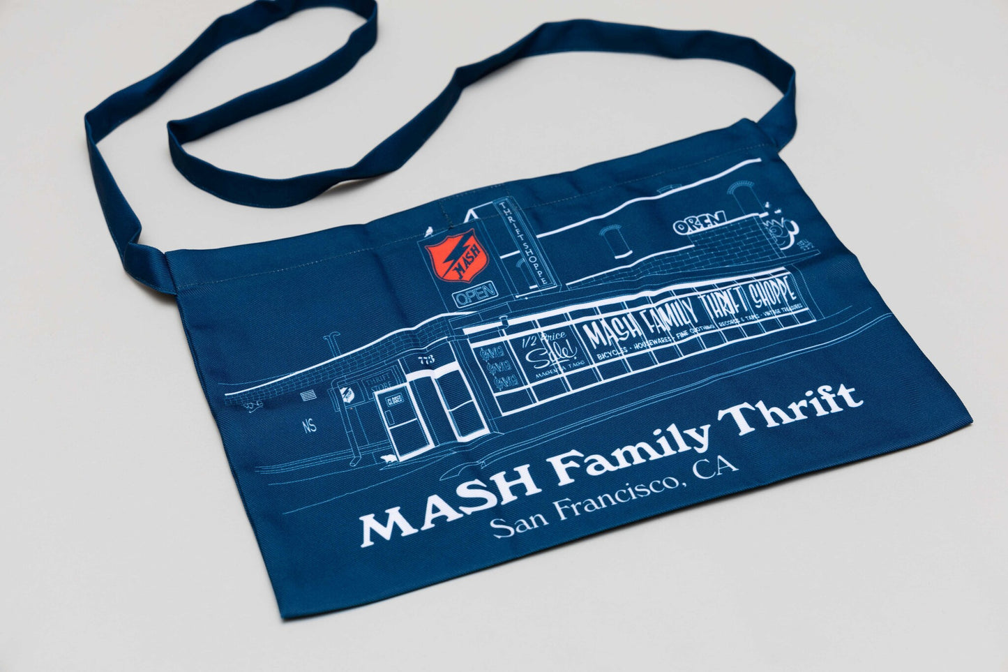 MASH Thrift Musette Bag