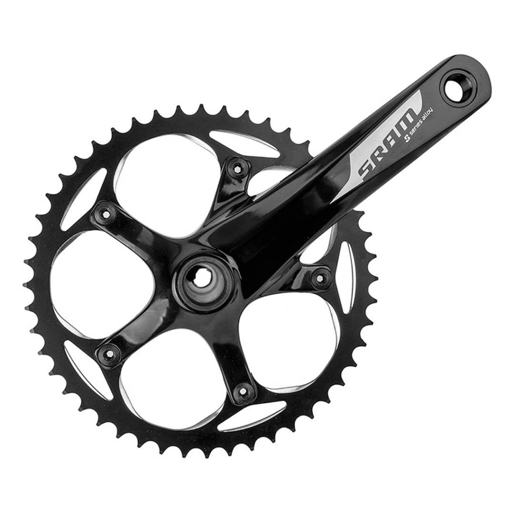 SRAM S300 Track Cranks 165mm - Black