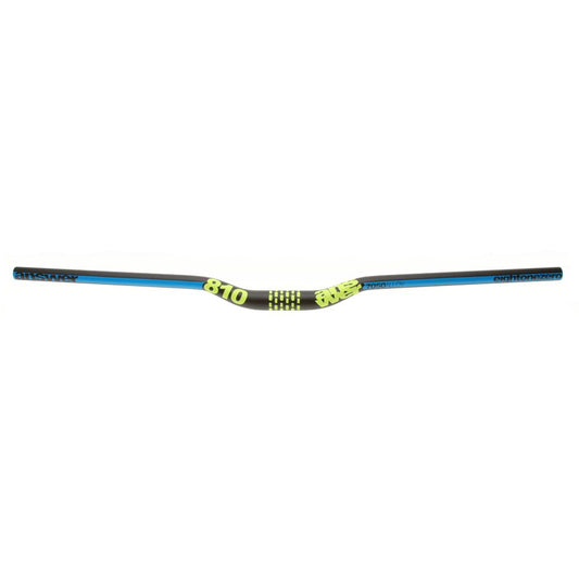 Answer ProTAPER 810 Handlebar 1" Rise 31.8 Cyan/Yellow