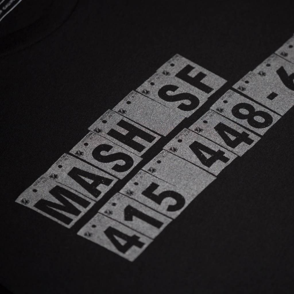 MASH 867-5309 T-Shirt Reflective Black