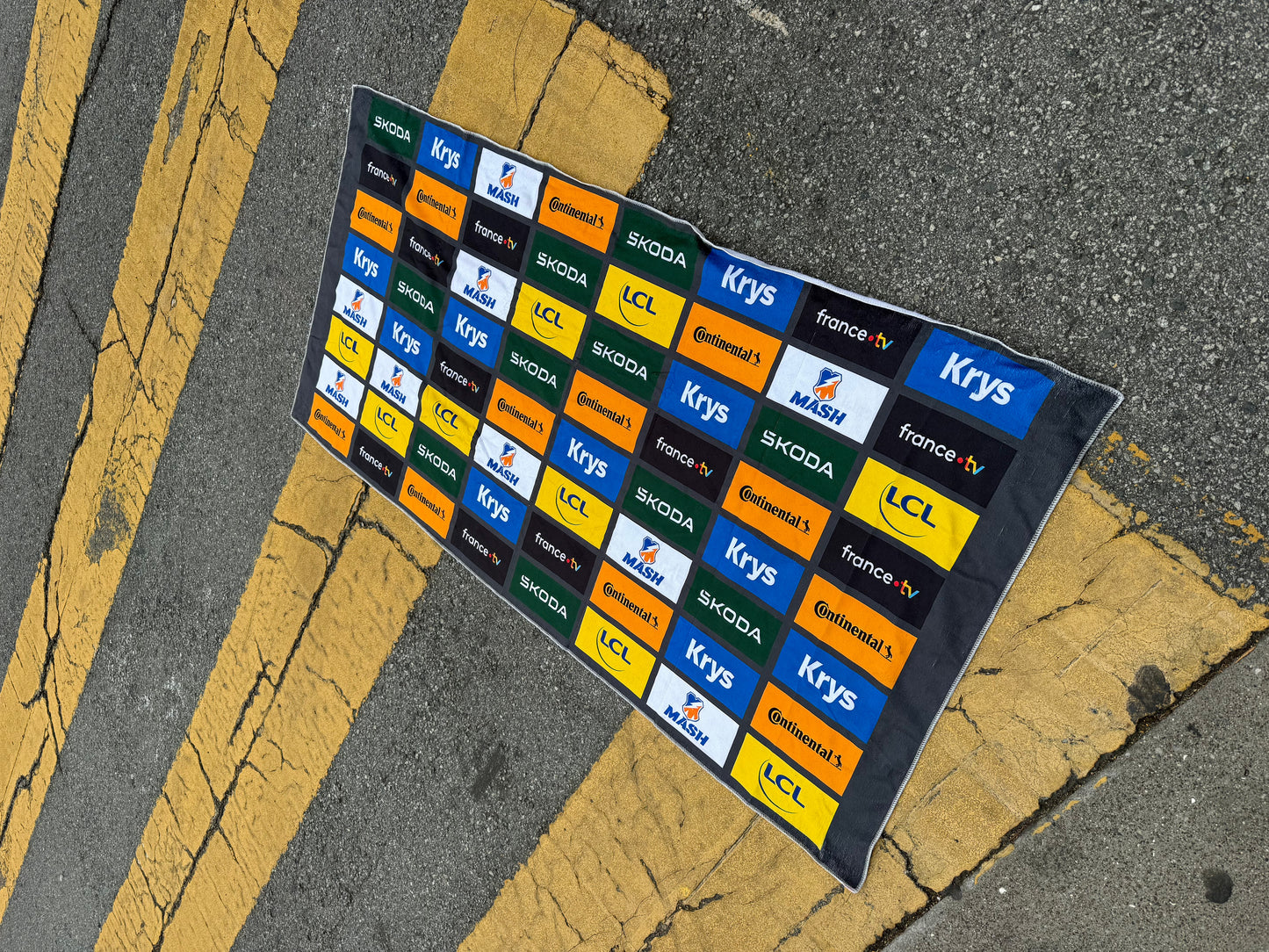 MASH TDF Post-Race Interview Towel