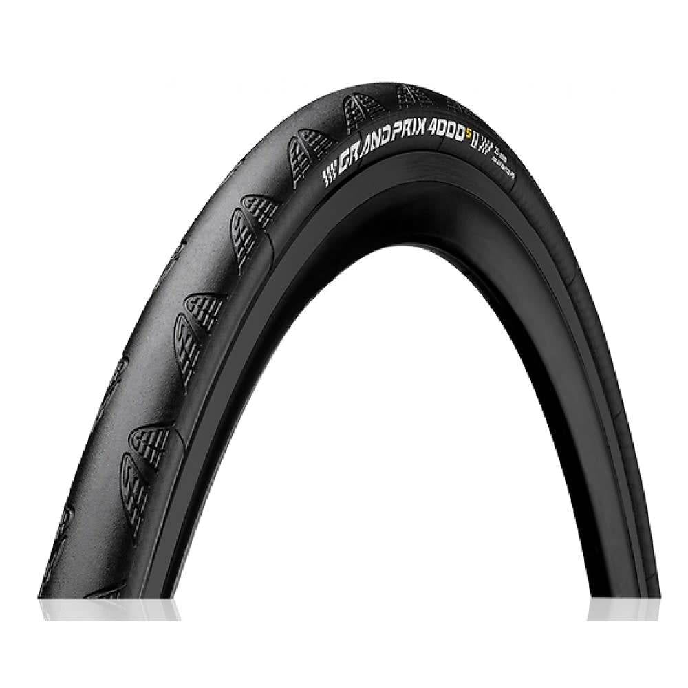Continental Grand Prix 4000 S II Tire 700x28 Black Folding Bead and Black Chili Rubber