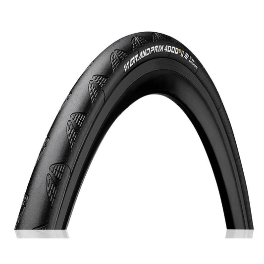 Continental Grand Prix 4000 S II Tire 700x28 Black Folding Bead and Black Chili Rubber