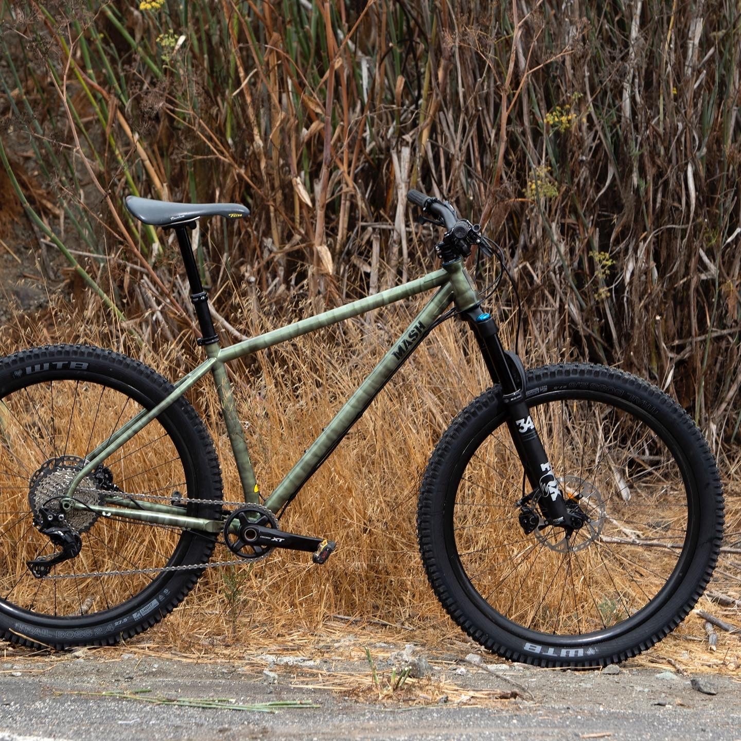 MASH Steel Hardtail Frame