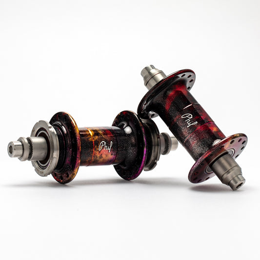 MASH Phil L/F 28H Fix/Fix Hub Pair Nebula