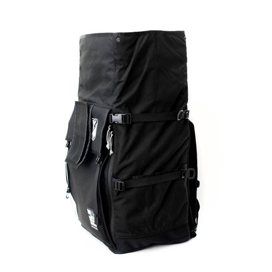 ILE X MASH XL Roll Top Backpack Black