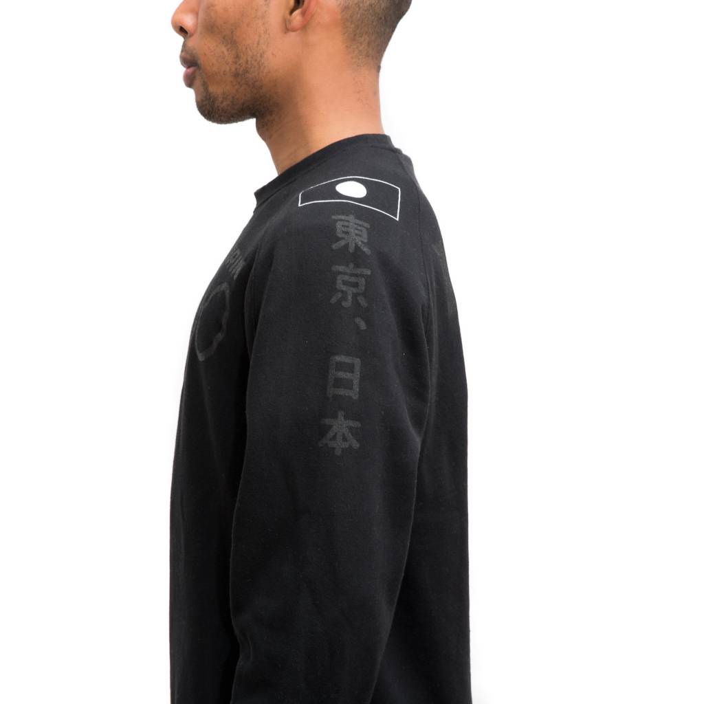 MASH Keirin Crewneck Black