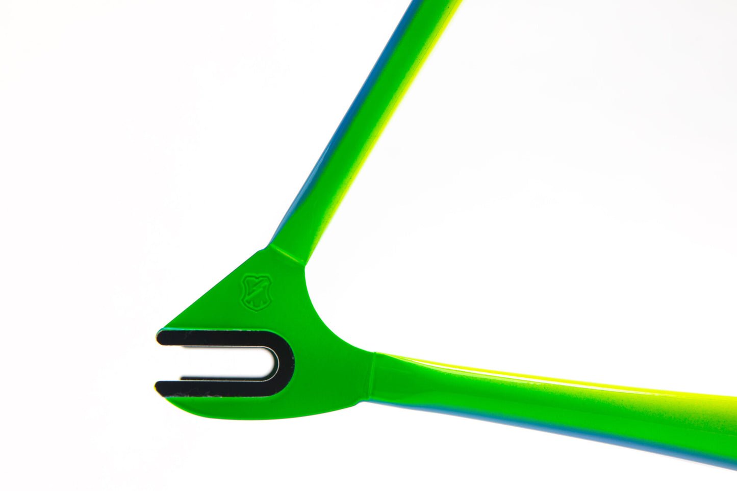 MASH Steel Frameset Neon Blue/Green Fade