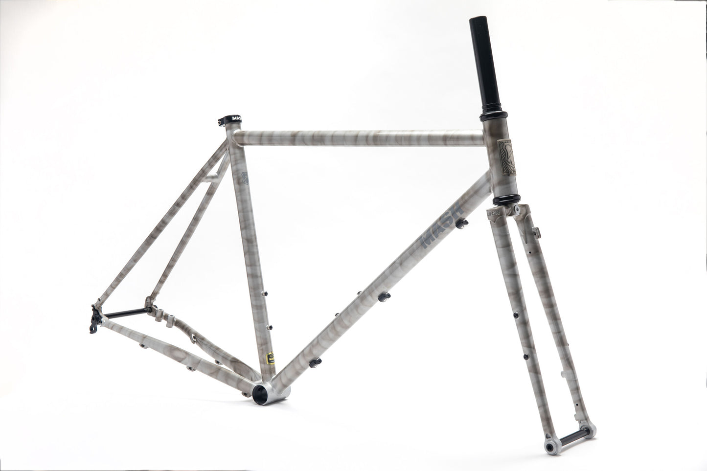 MASH All-Road Frameset Silver Smoke
