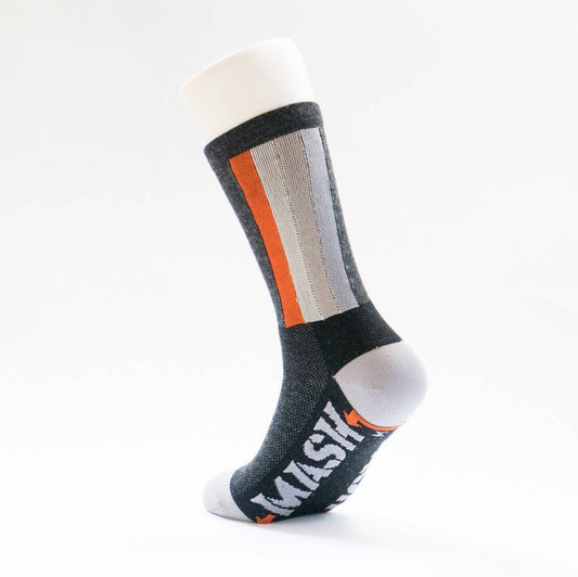 MASH Multi-Stripe Wool High Socks