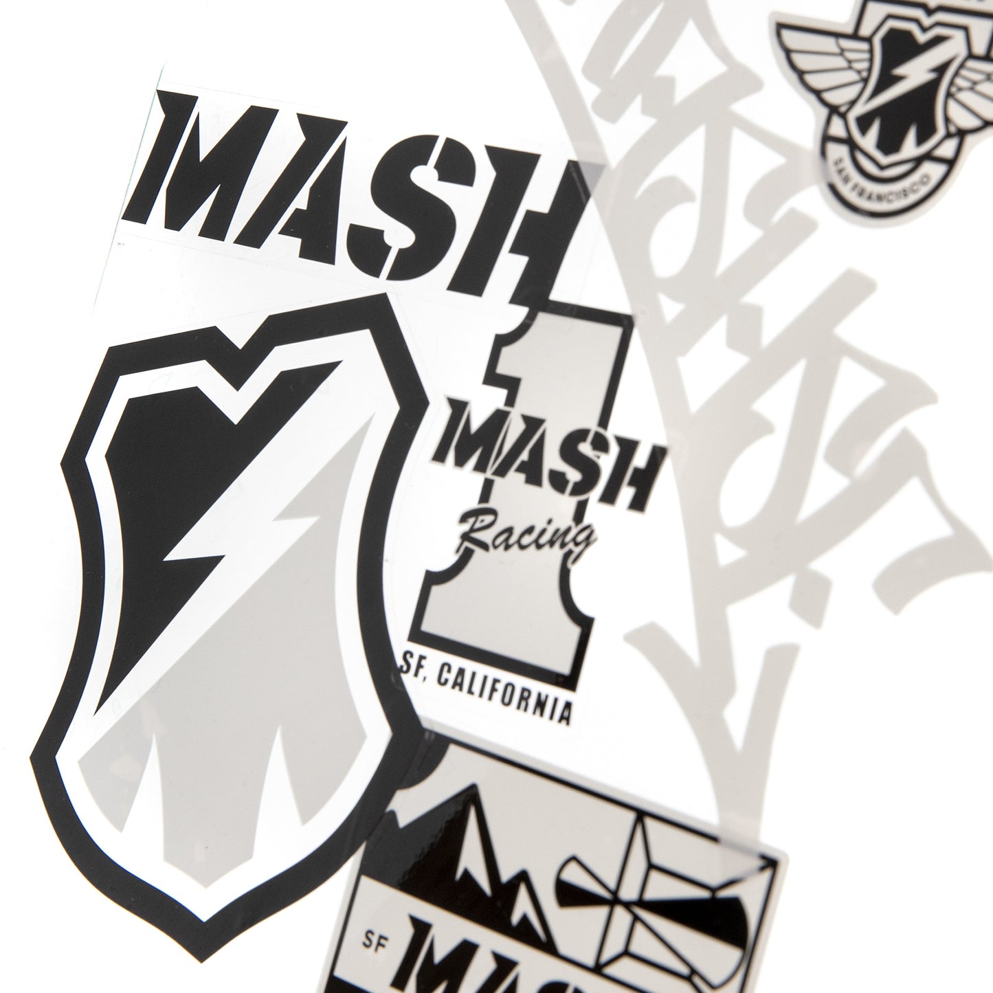 MASH Sticker Packs in 4 Colors