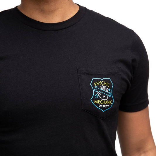MASH Psychic Pocket T-Shirt Black