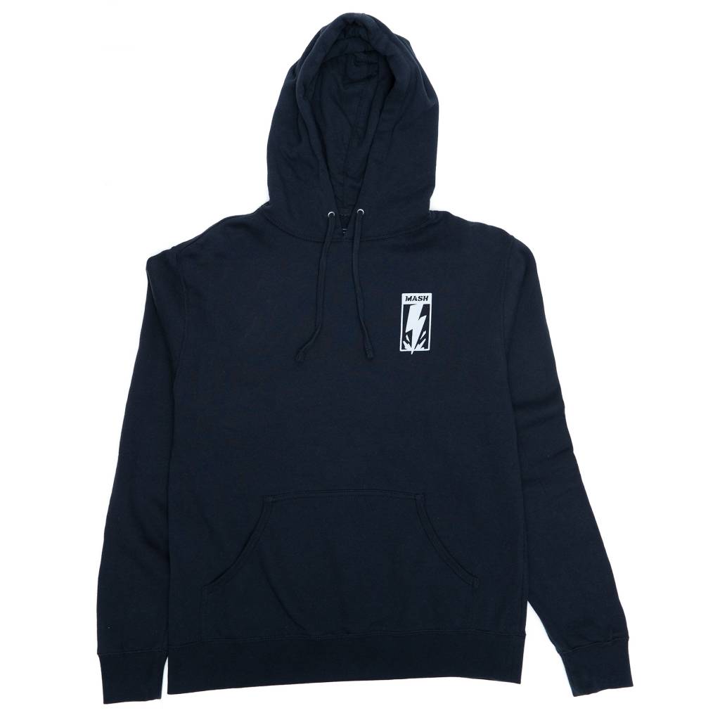 MASH Bolt Pullover Hoodie Navy Blue