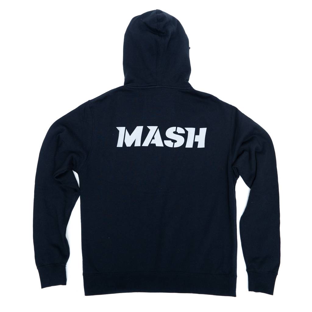 MASH Bolt Pullover Hoodie Navy Blue