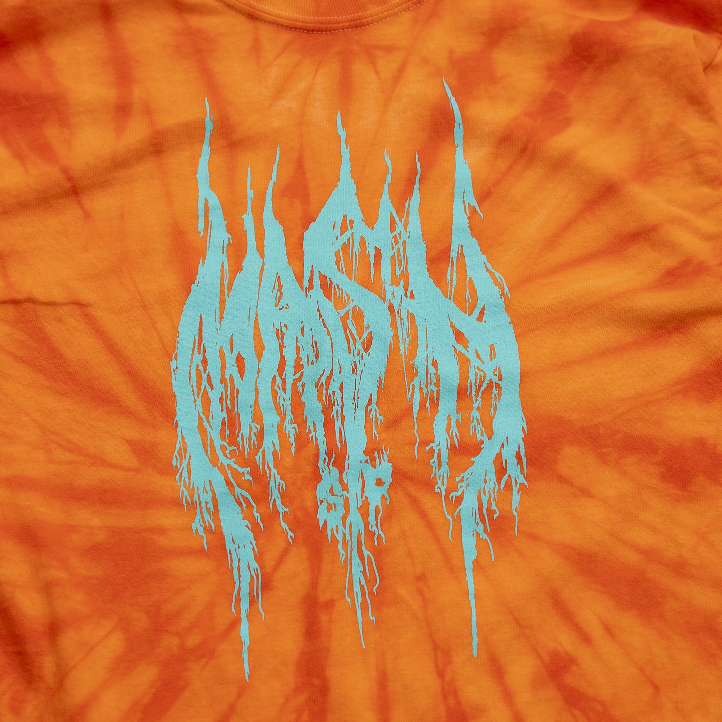MASH Metal Long Sleeve Orange Spider Dye