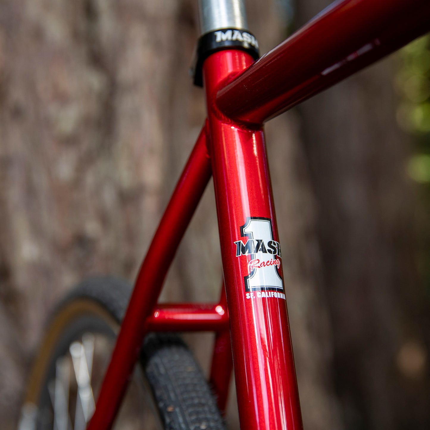 MASH Steel Frameset Red/White