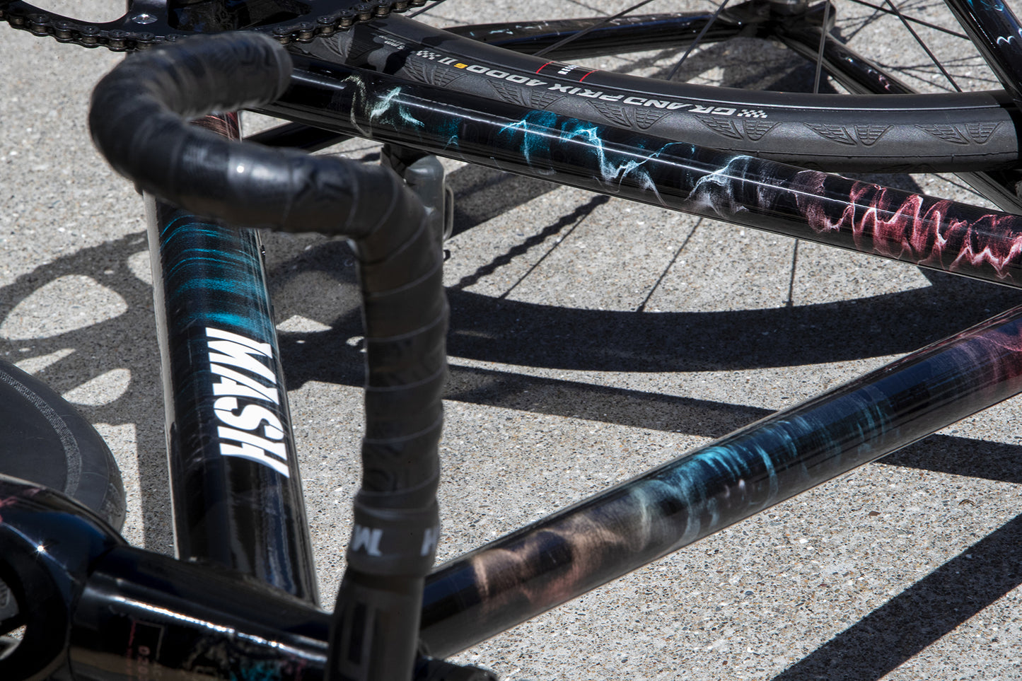 MASH AC-3 Frameset Black Scopes