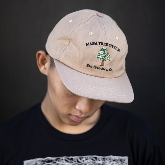 MASH Tree Service Hat Khaki