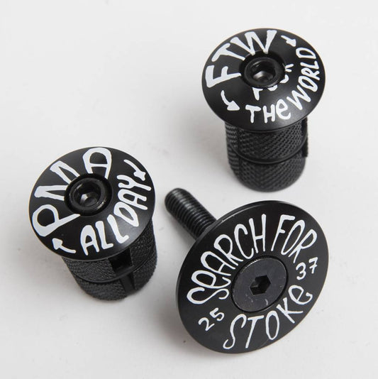 Chas Bar Ends + Top Cap Set