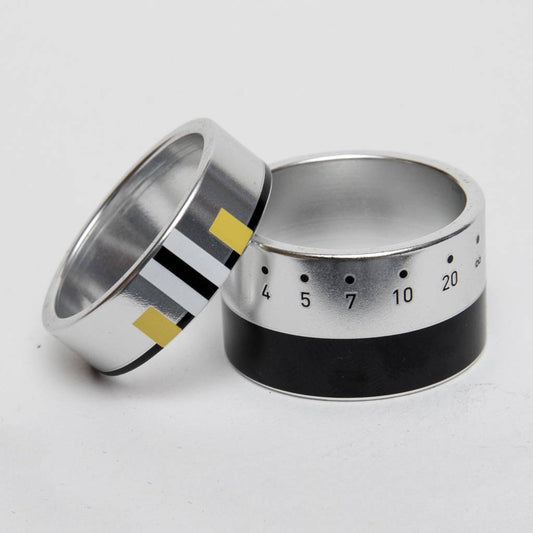 MASH Lens spacers 10mm + 20mm Silver 1 1/8