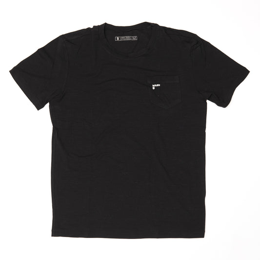 MASH Merino Wool Casual Jersey Black