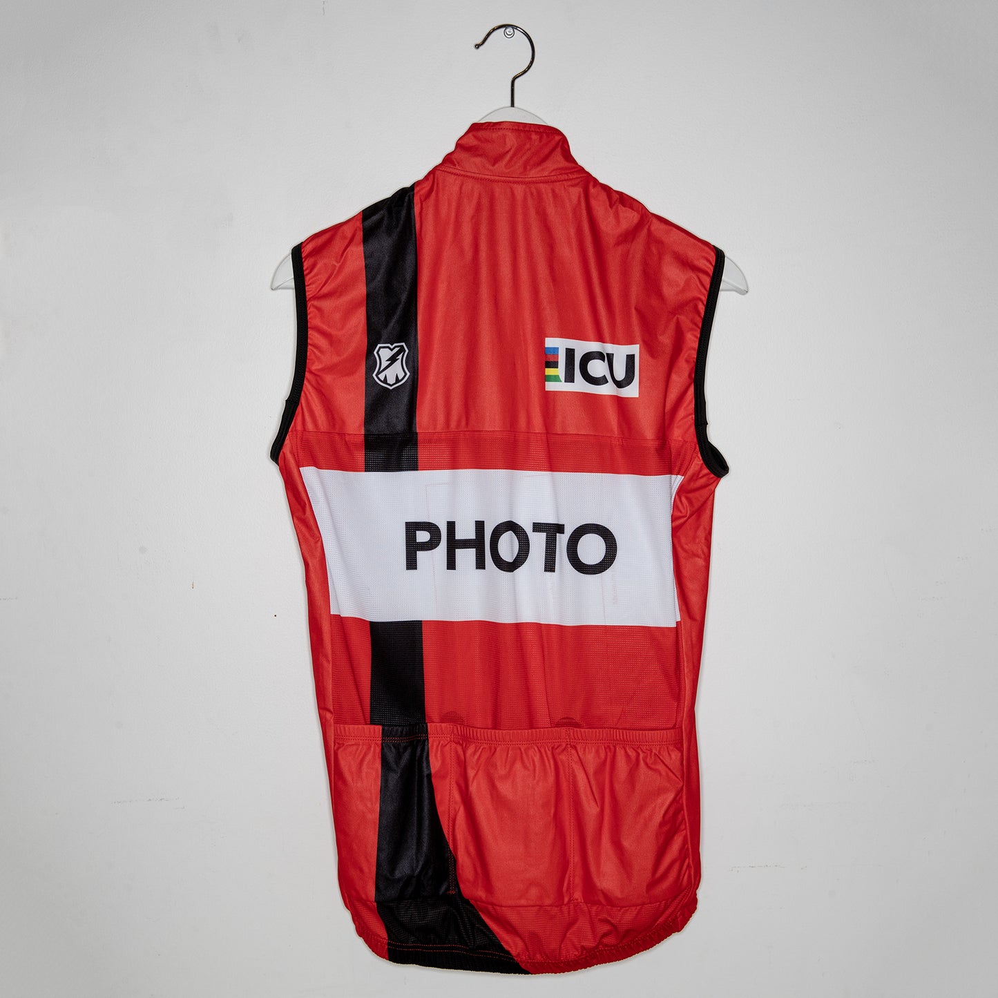MASH ICU PHOTO VEST, Red