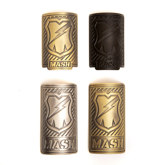 MASH 1 1/8 Head Badge Brass