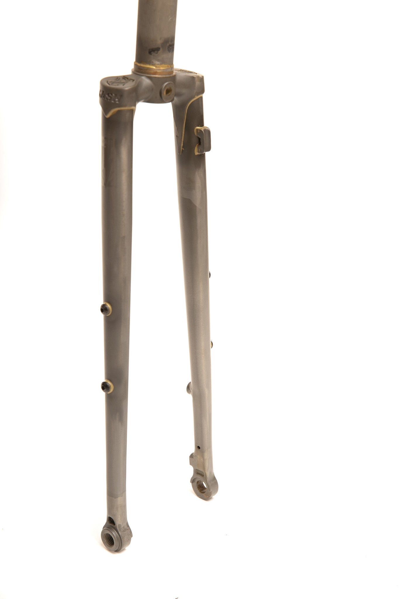 MASH Steel Disc Fork 1 1/8 Thru Axle Phosphate