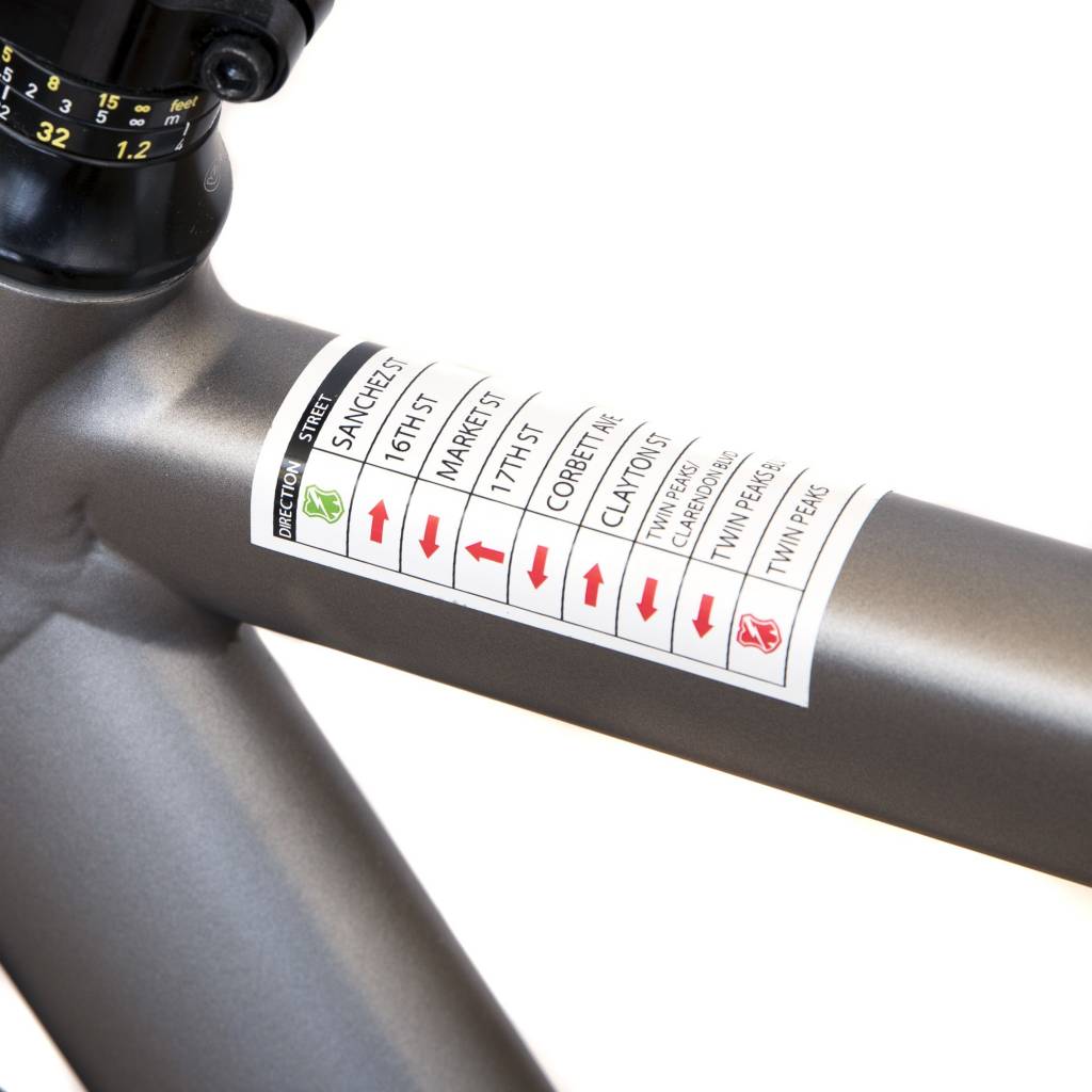 MASH Route Stickers