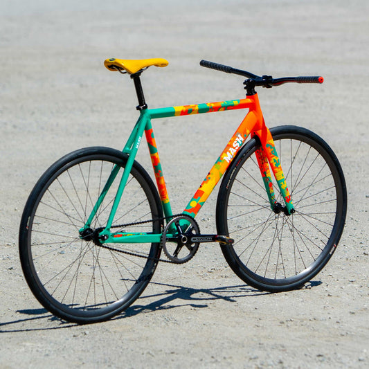 MASH AC-4 Frameset Neon Orange Algae