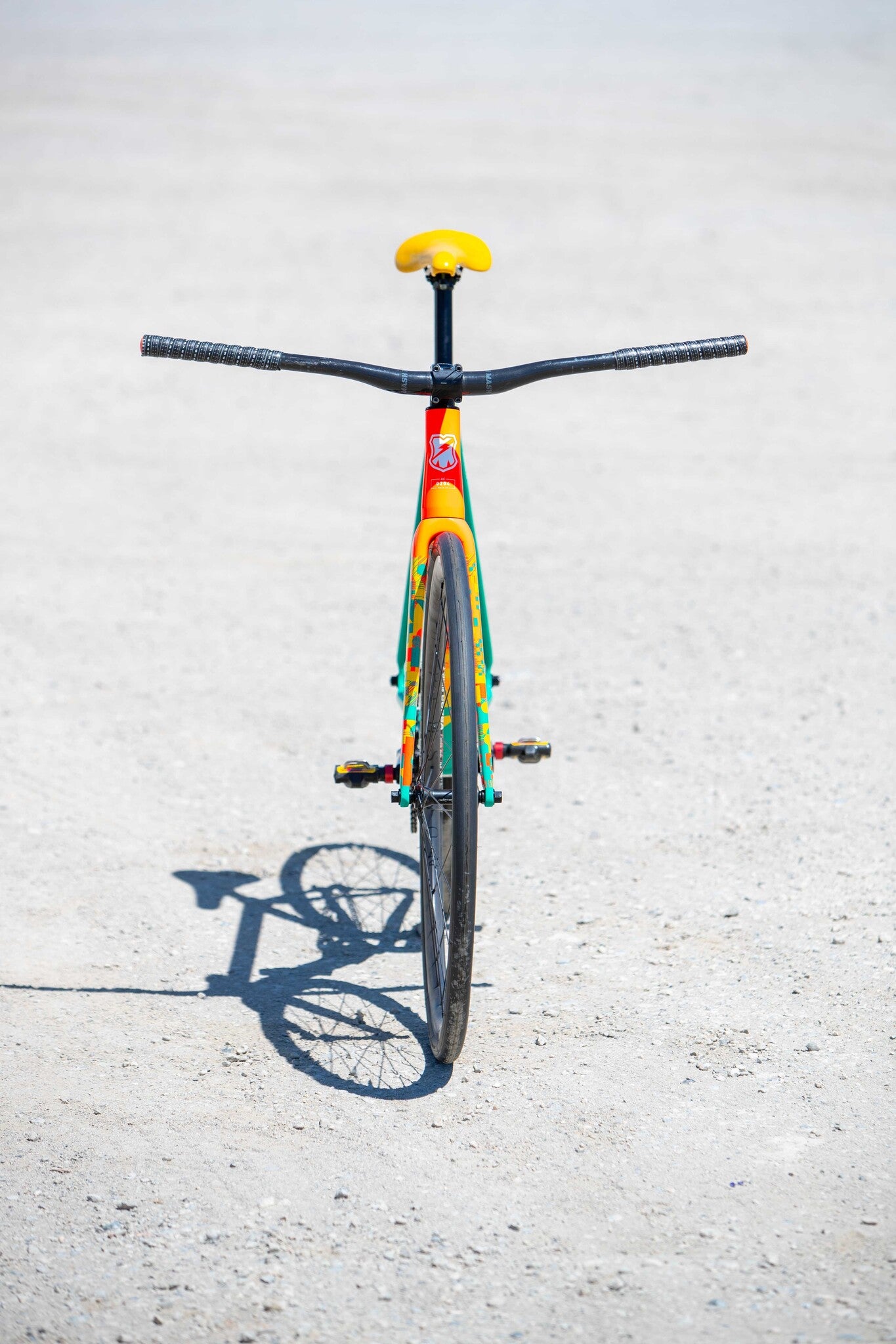MASH AC-4 Frameset Neon Orange Algae