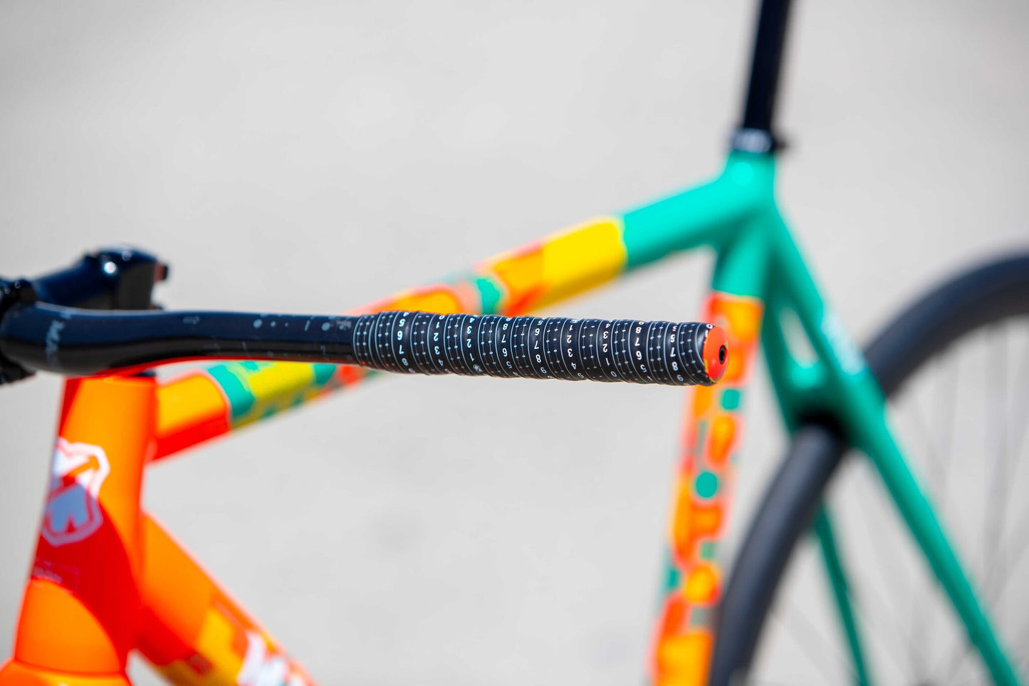 MASH AC-4 Frameset Neon Orange Algae