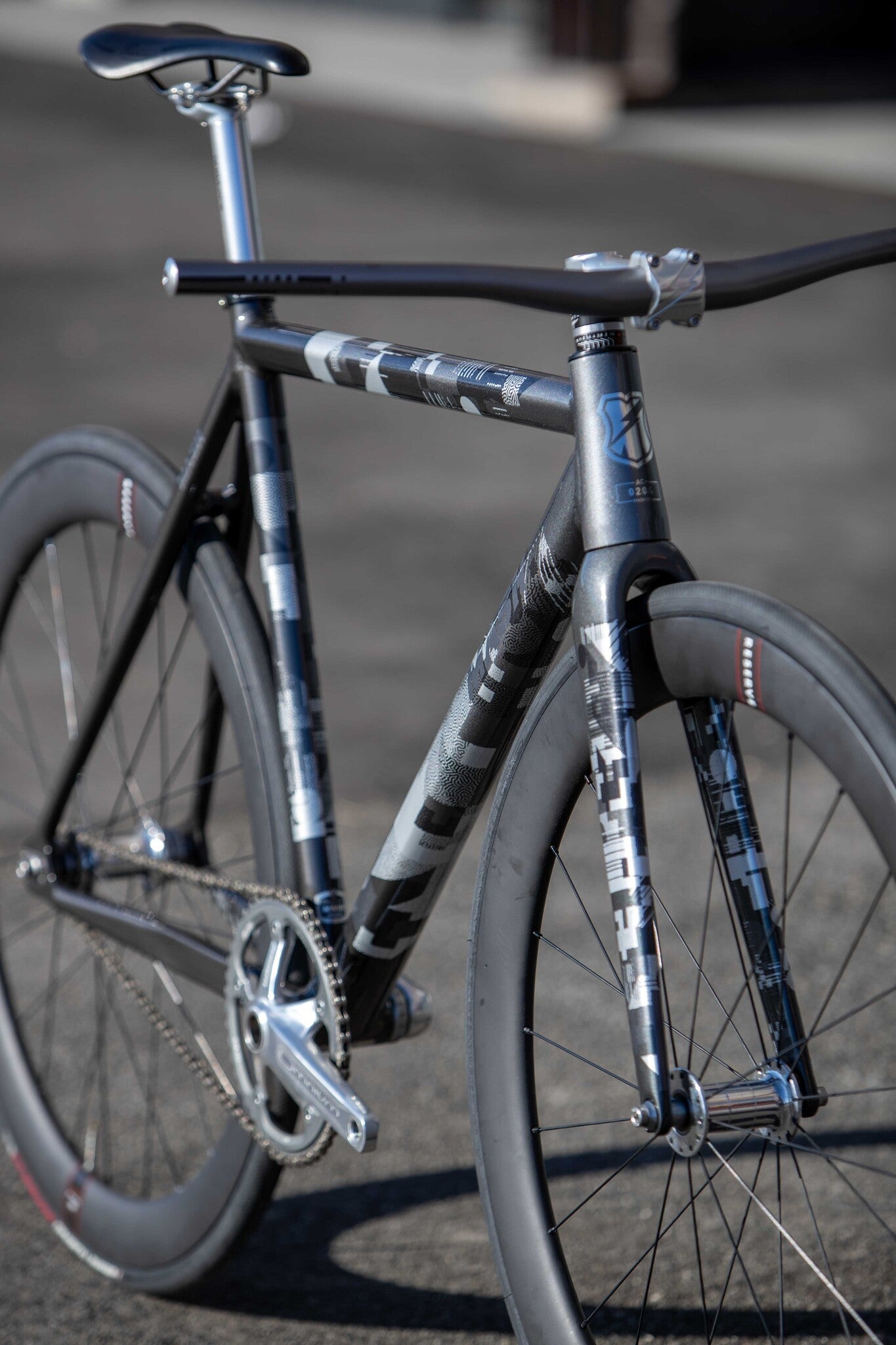 MASH AC-4 Frameset Charcoal
